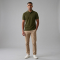 Cotton Polo | Olive Green | T-shirt