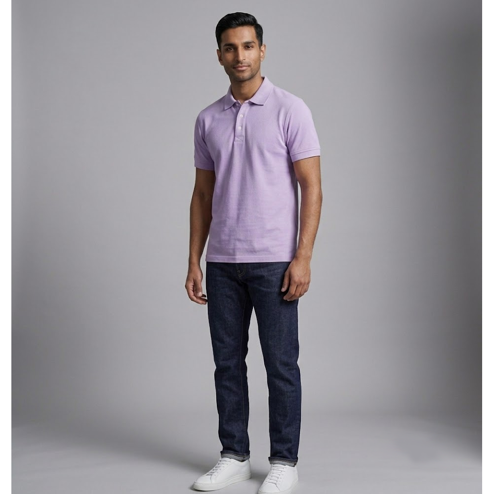 Lavender Mist | Polo T-shirt