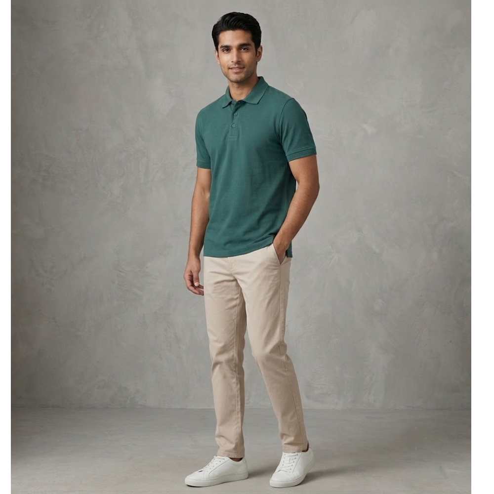 Polo T-Shirt – Forest Green |
